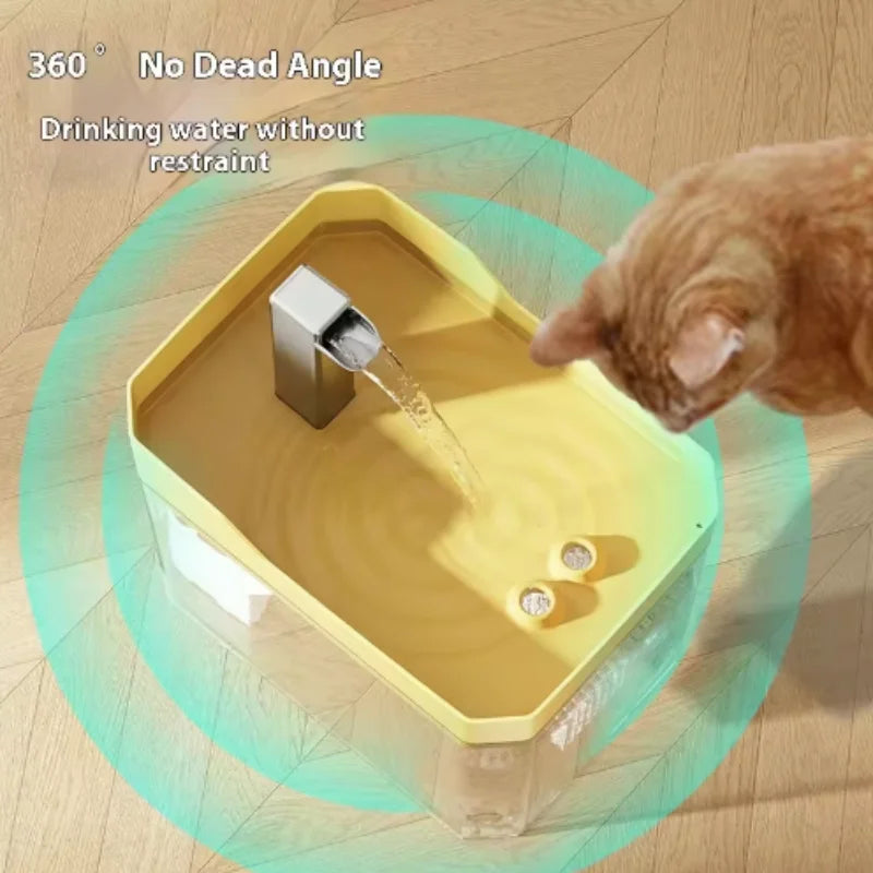 Fontaine à Eau Automatique pour Chat — Distributeur avec Filtre et Circulation Continue