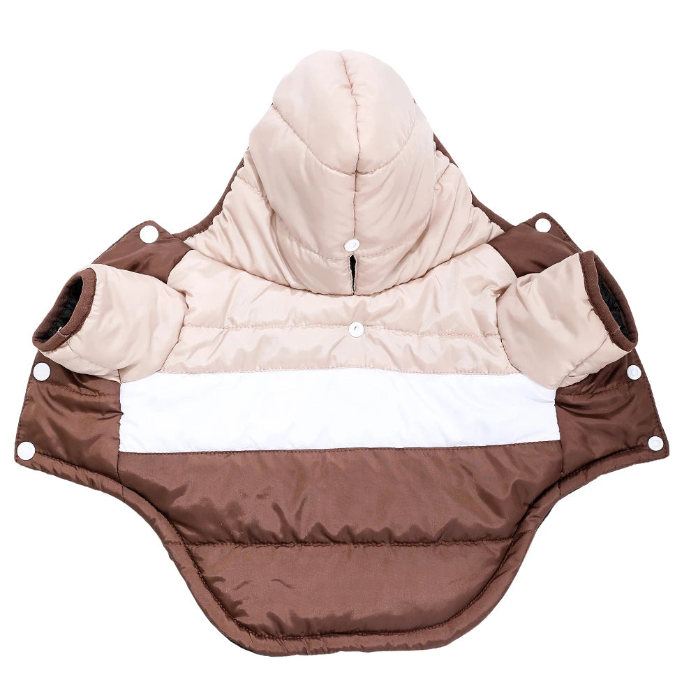 Manteau d'Hiver en Polaire pour Chien – Coupe-Vent Chaud