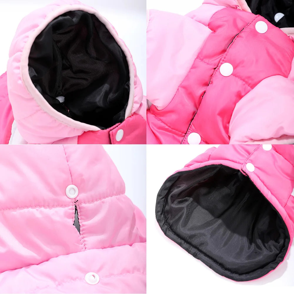 Manteau d'Hiver en Polaire pour Chien – Coupe-Vent Chaud