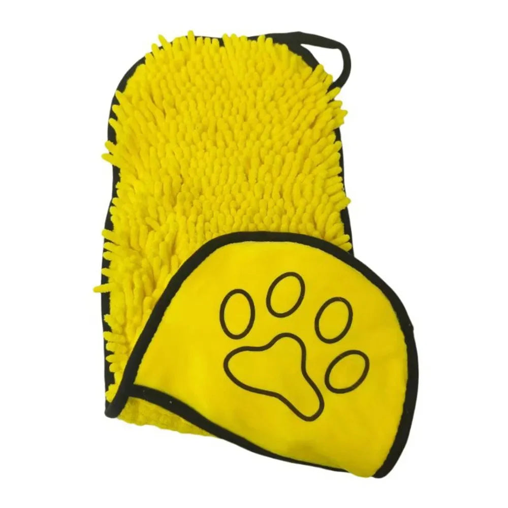 Serviette de Bain Ultra-Absorbante pour Chien & Chat